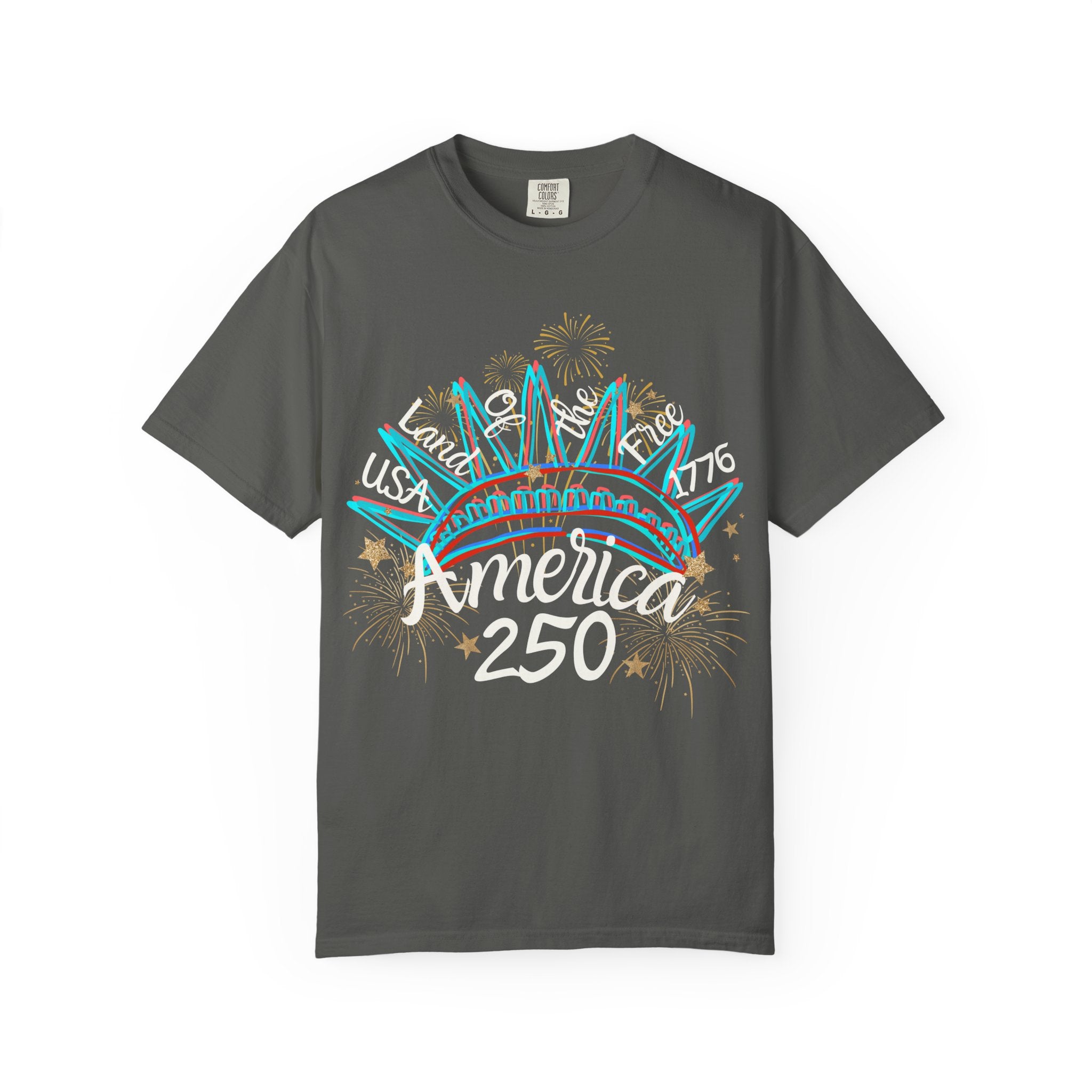 Lady Liberty America 250 Tee