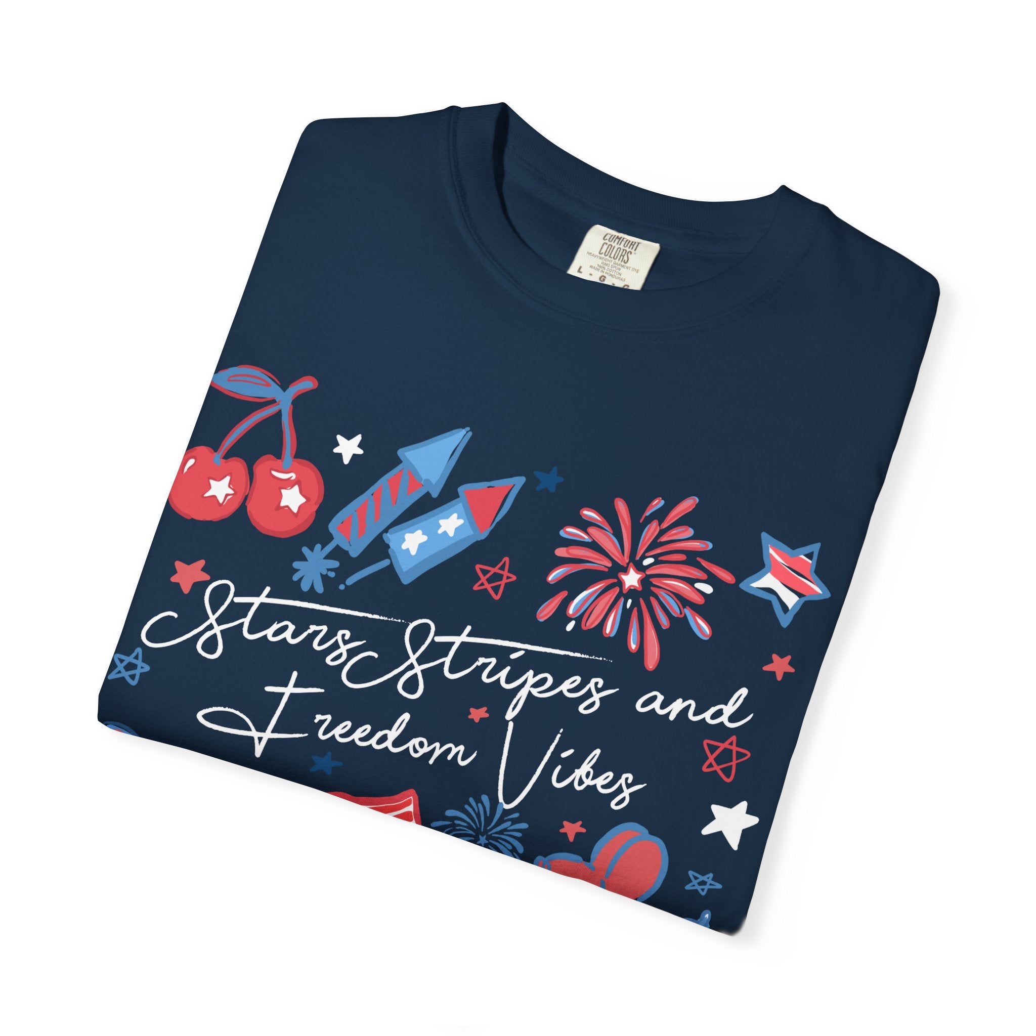 Stars, Stripes & Freedom Vibes Tee