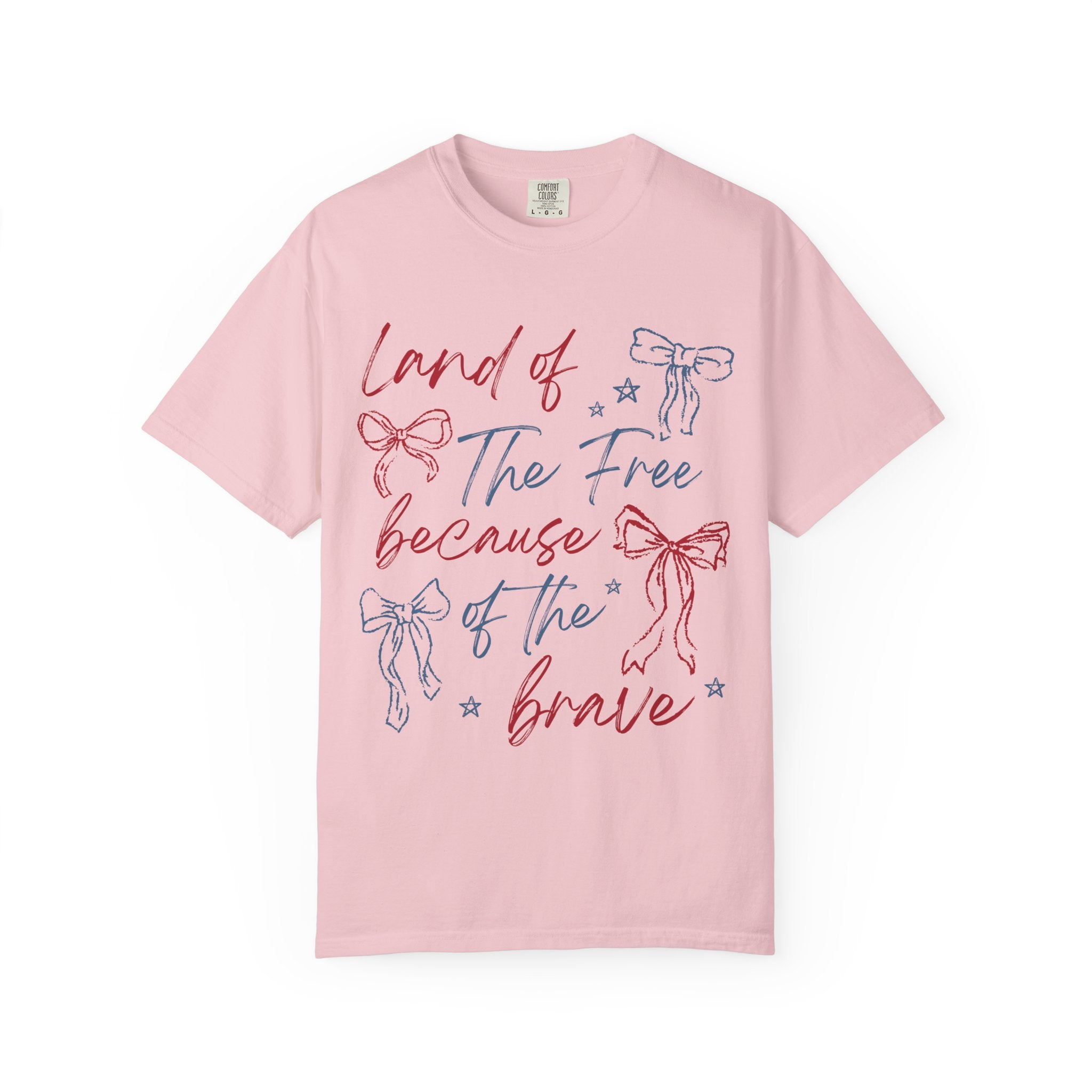 “Land of the Free Because of the Brave” Tee