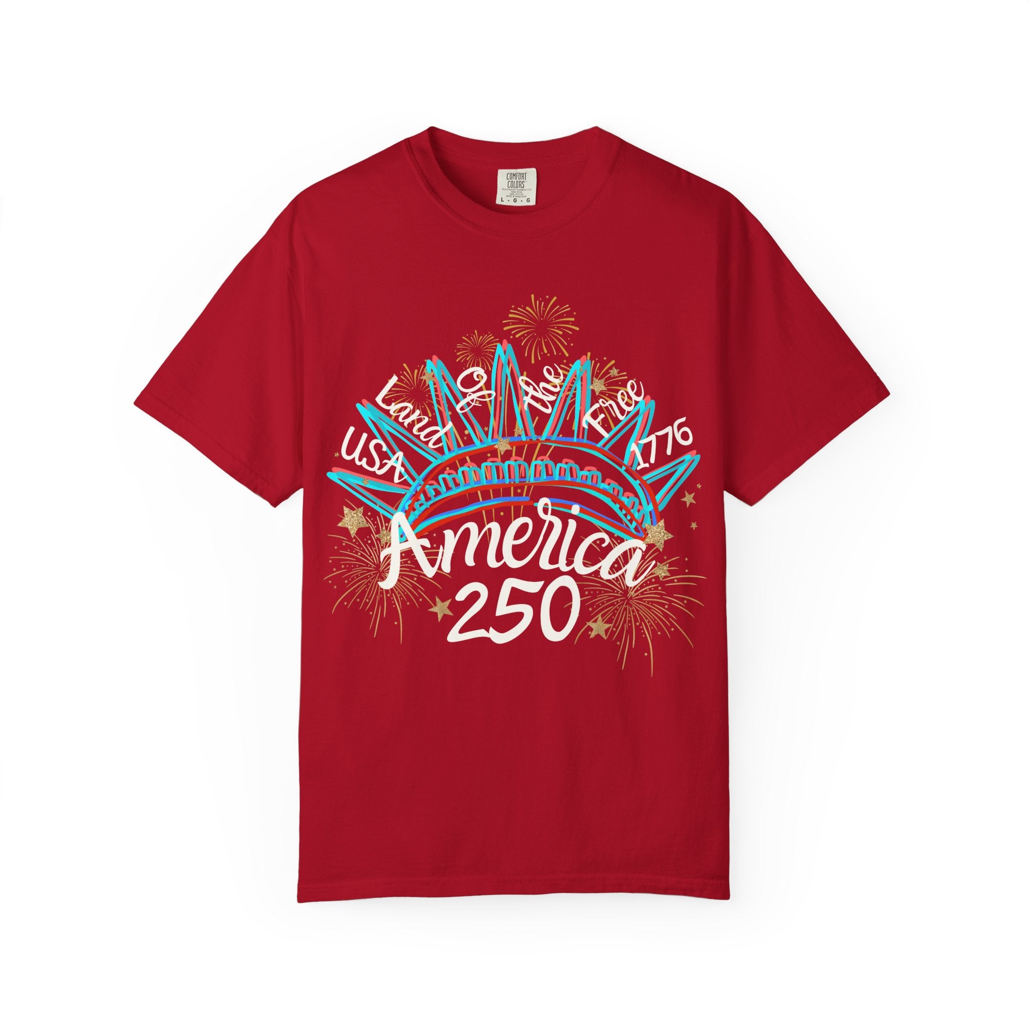 Lady Liberty America 250 Tee