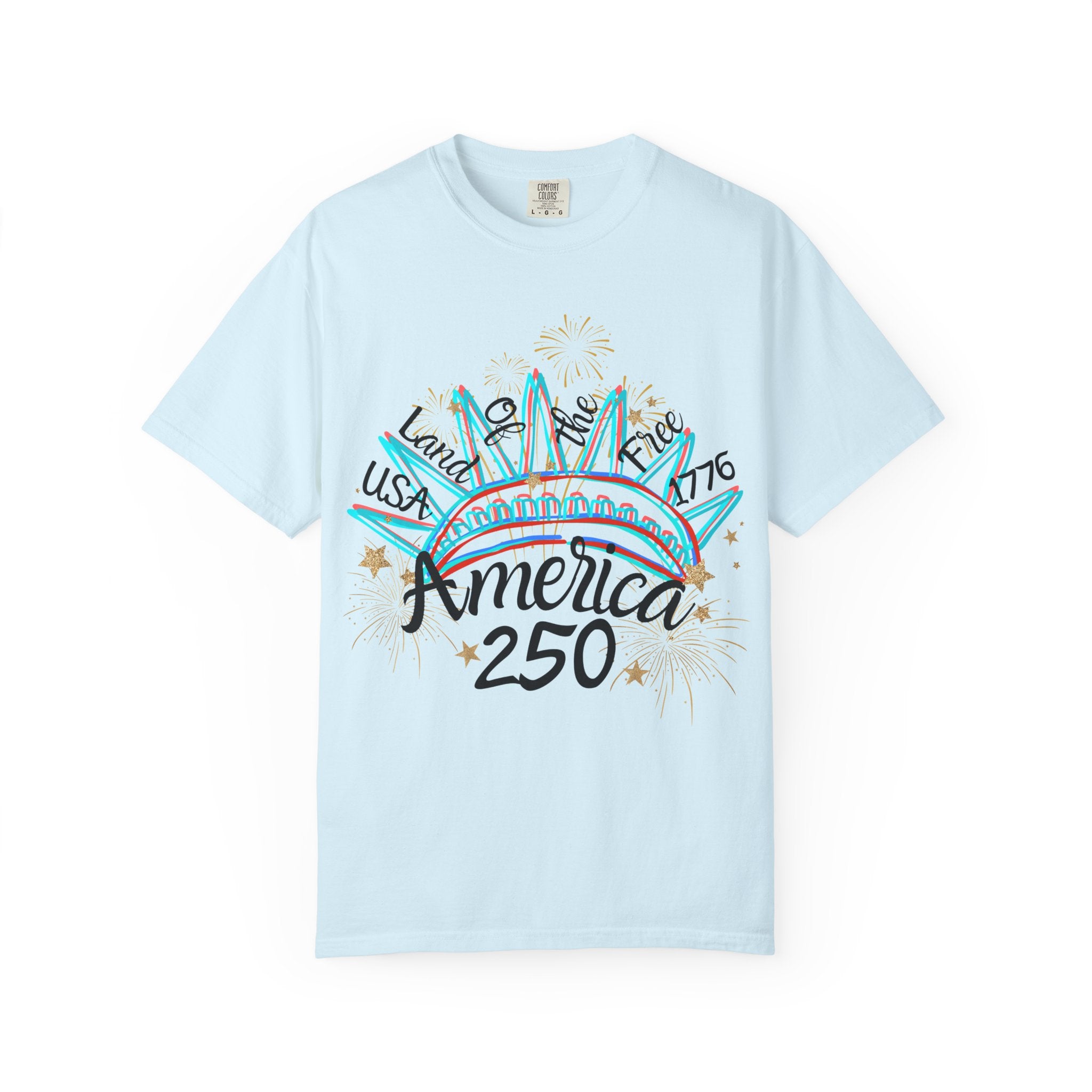 Lady Liberty America 250 Tee