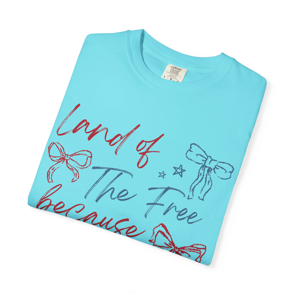 “Land of the Free Because of the Brave” Tee