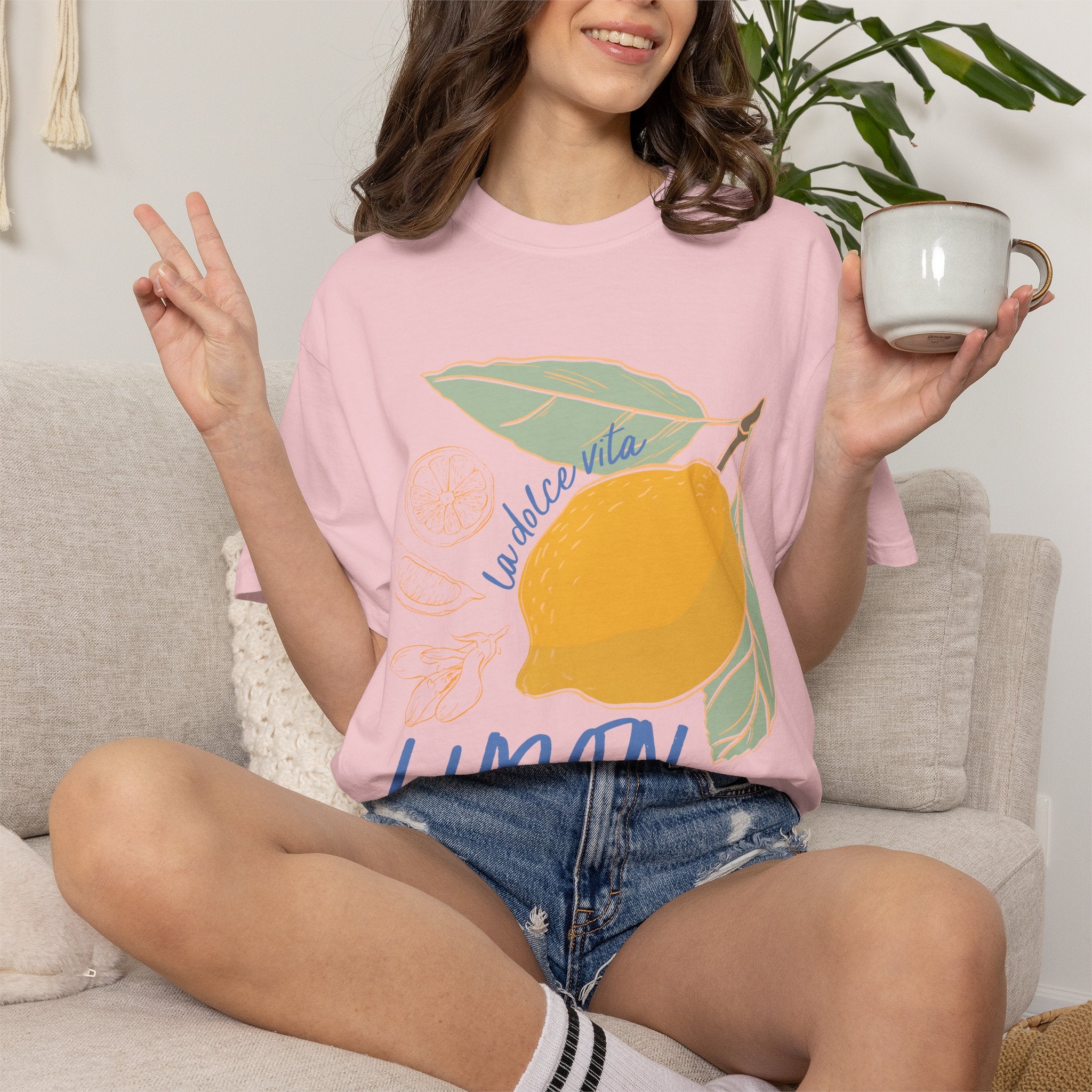 Limoncello Lemon 'La Dolce Vita' Tee