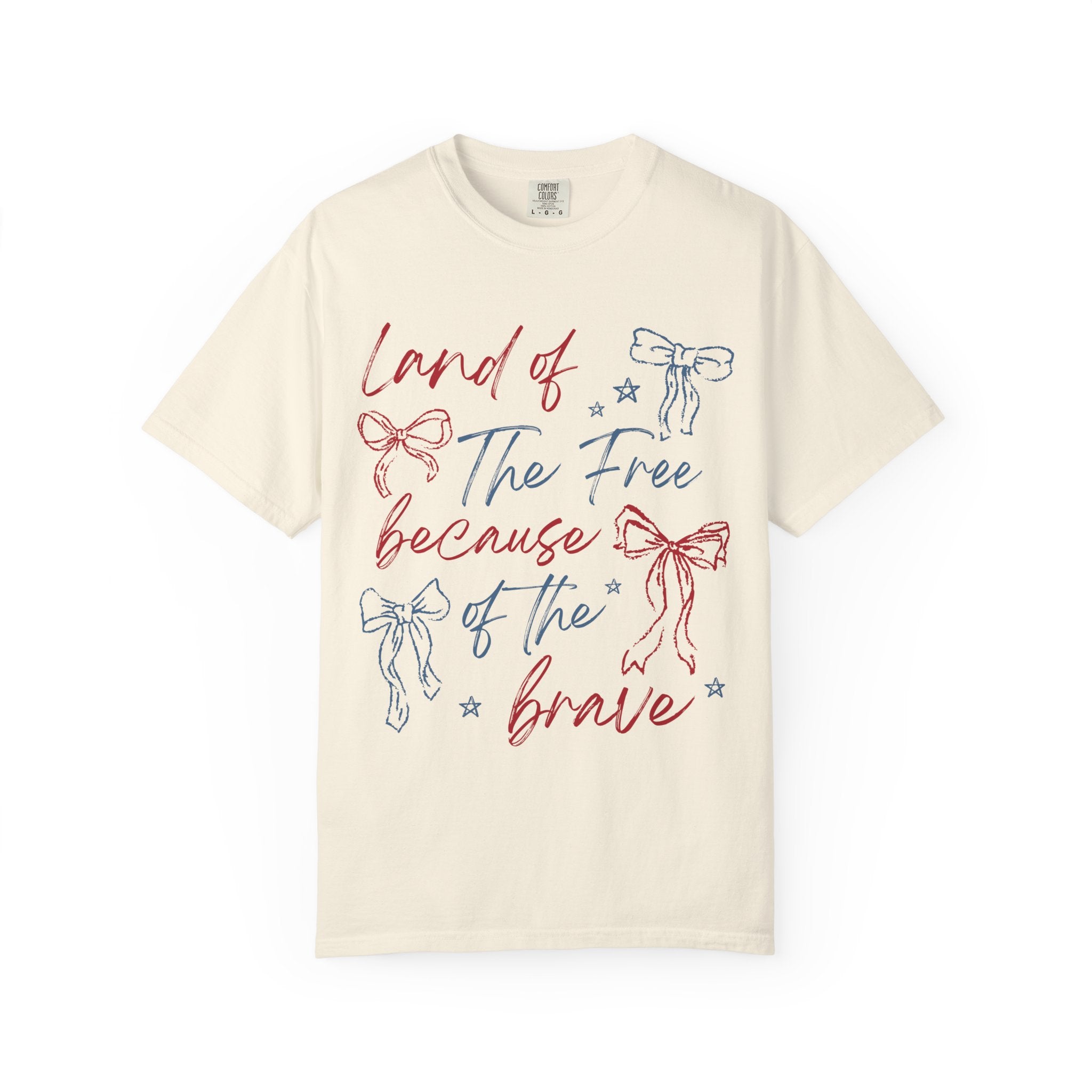 “Land of the Free Because of the Brave” Tee