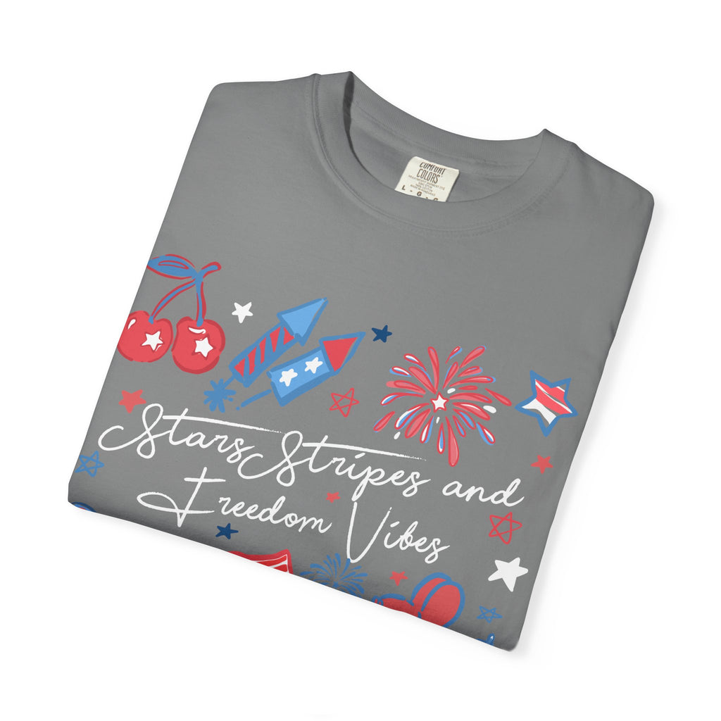 Stars, Stripes & Freedom Vibes Tee