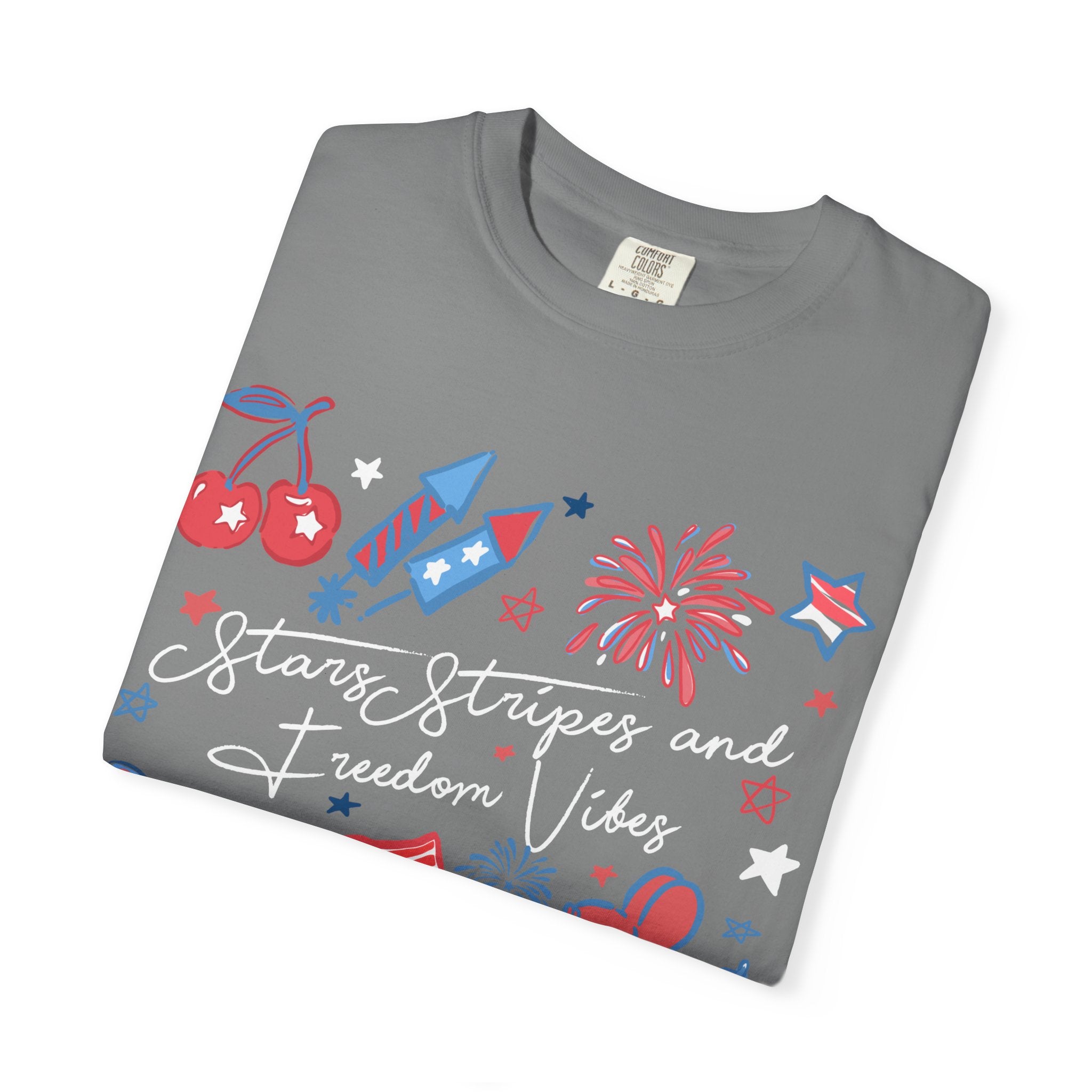 Stars, Stripes & Freedom Vibes Tee