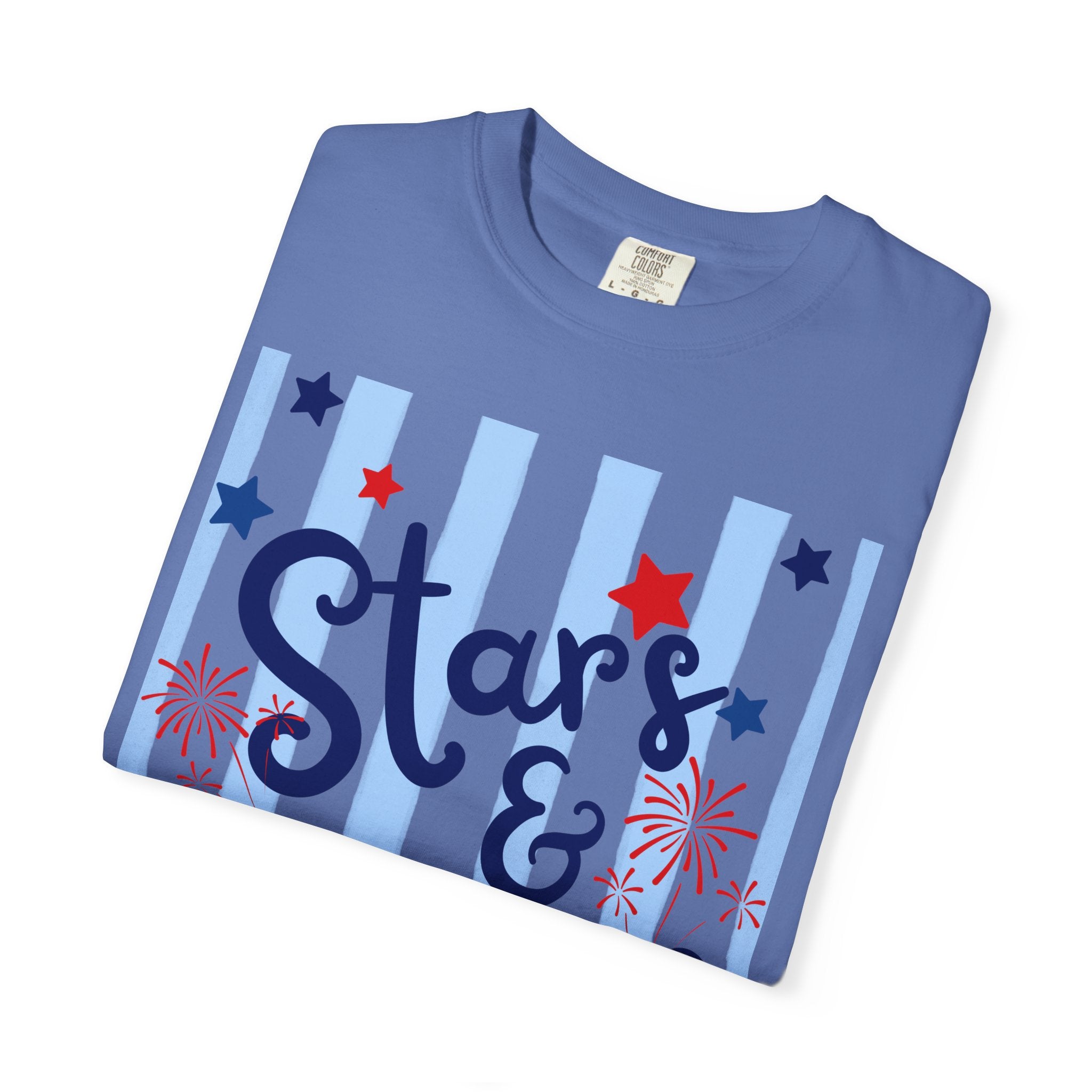 Stars & Stripes T-Shirt — Patriotic Fourth of July Tee