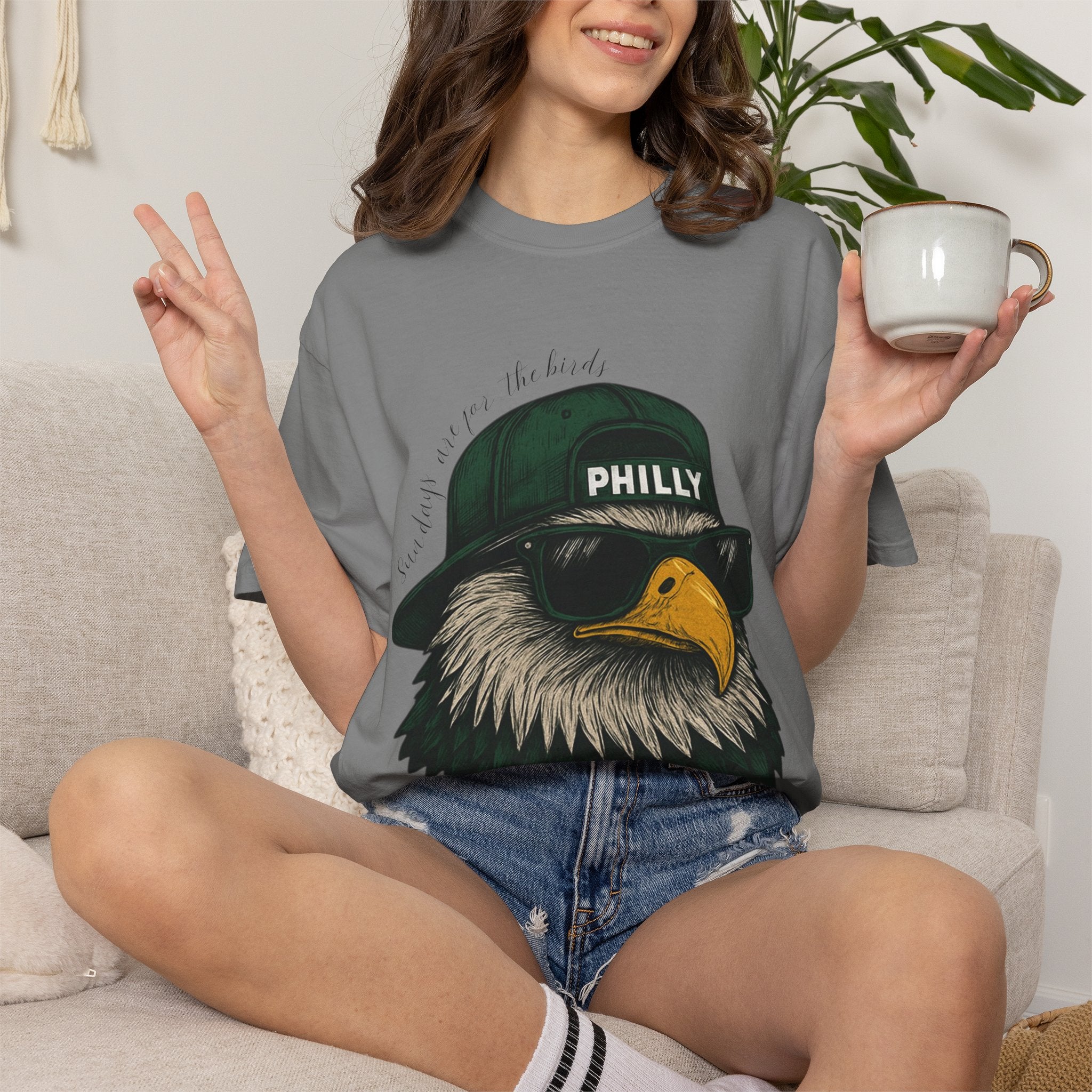 Philly Sunday are for the Birds Eagle Tee