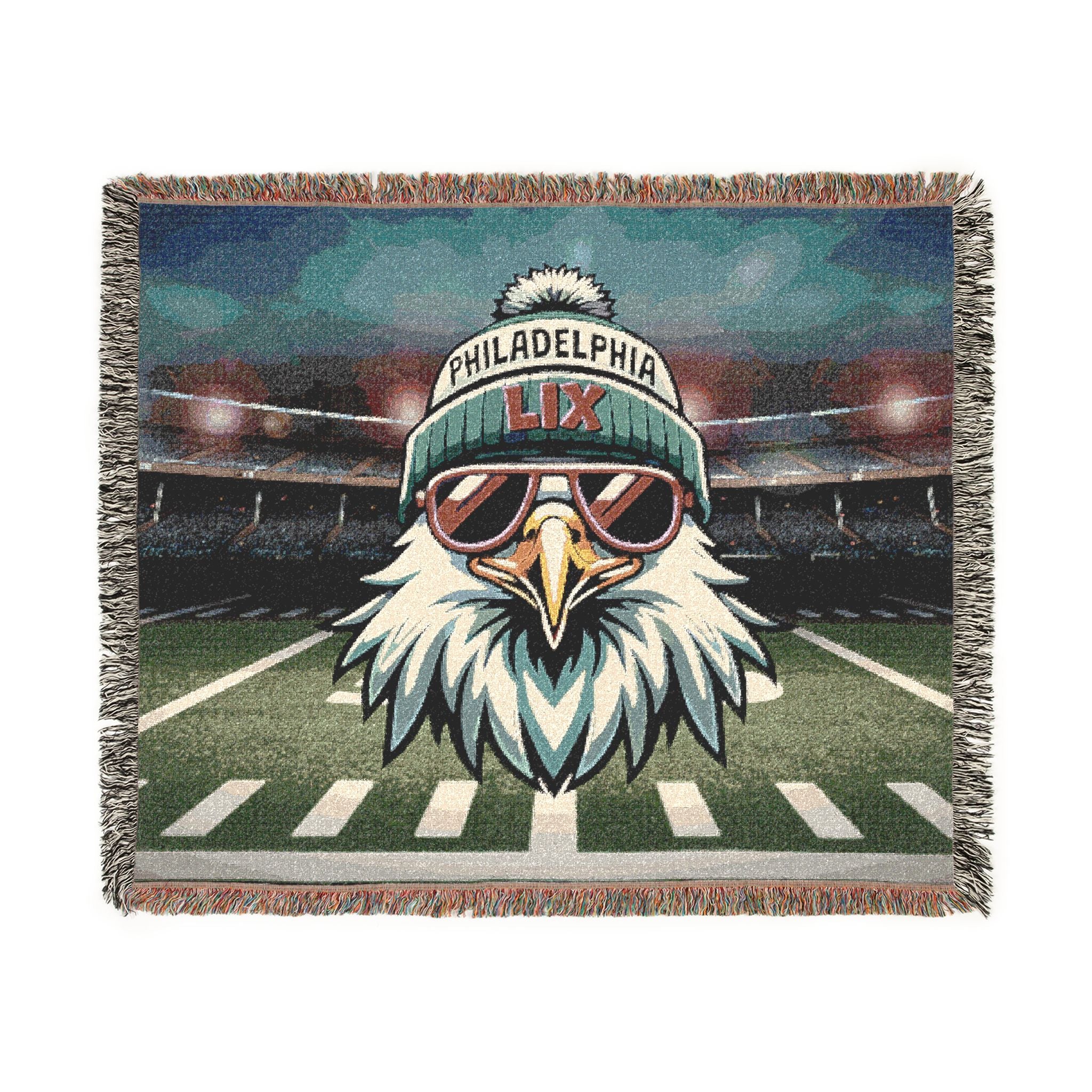 Philly Football Woven Throw Blanket