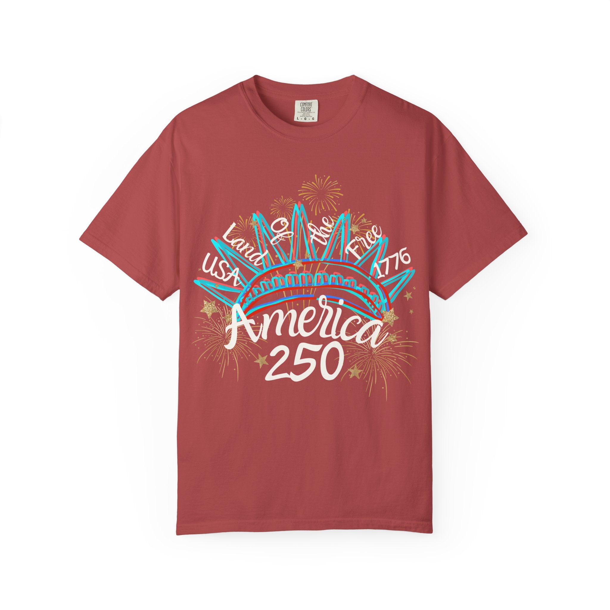Lady Liberty America 250 Tee