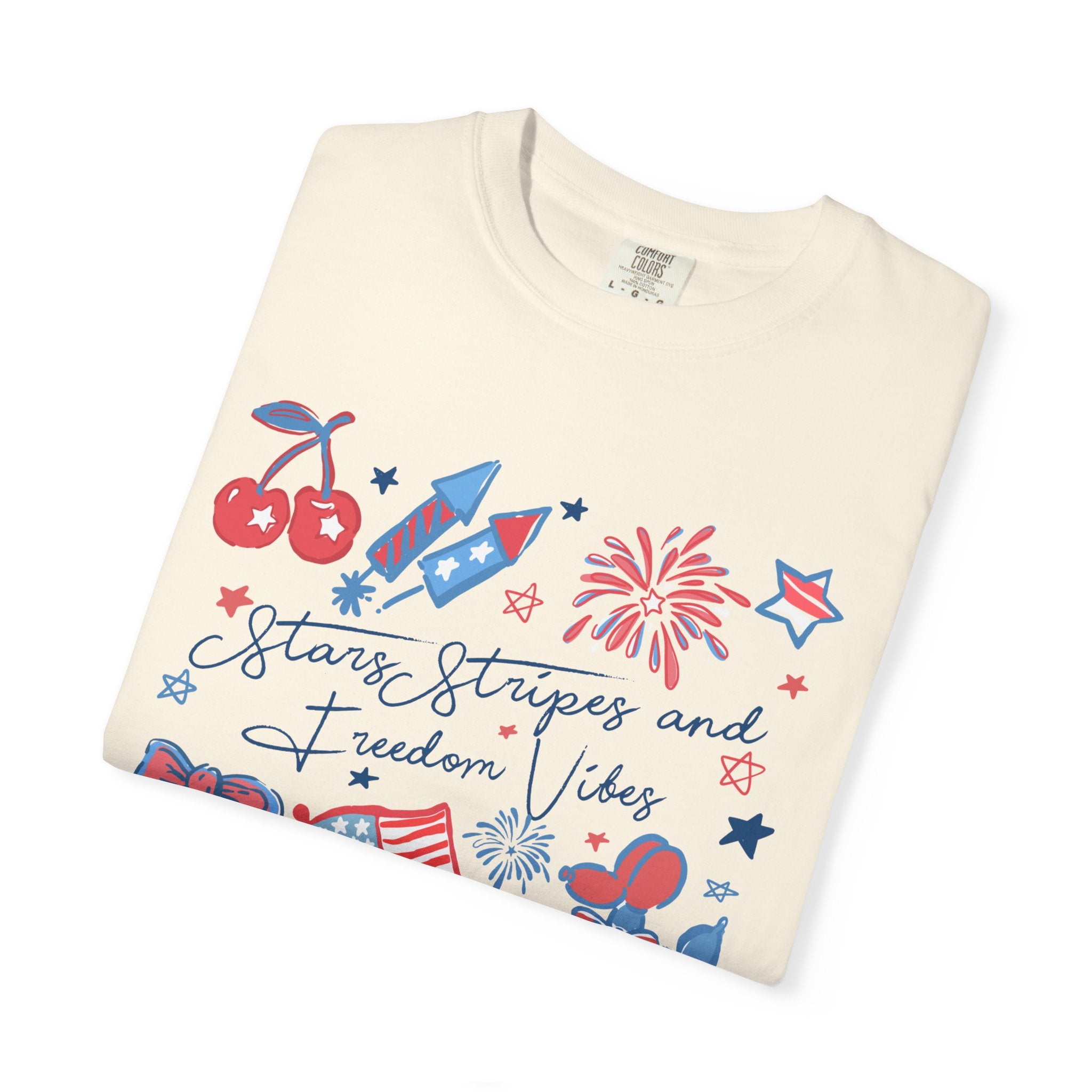 Stars, Stripes & Freedom Vibes Tee