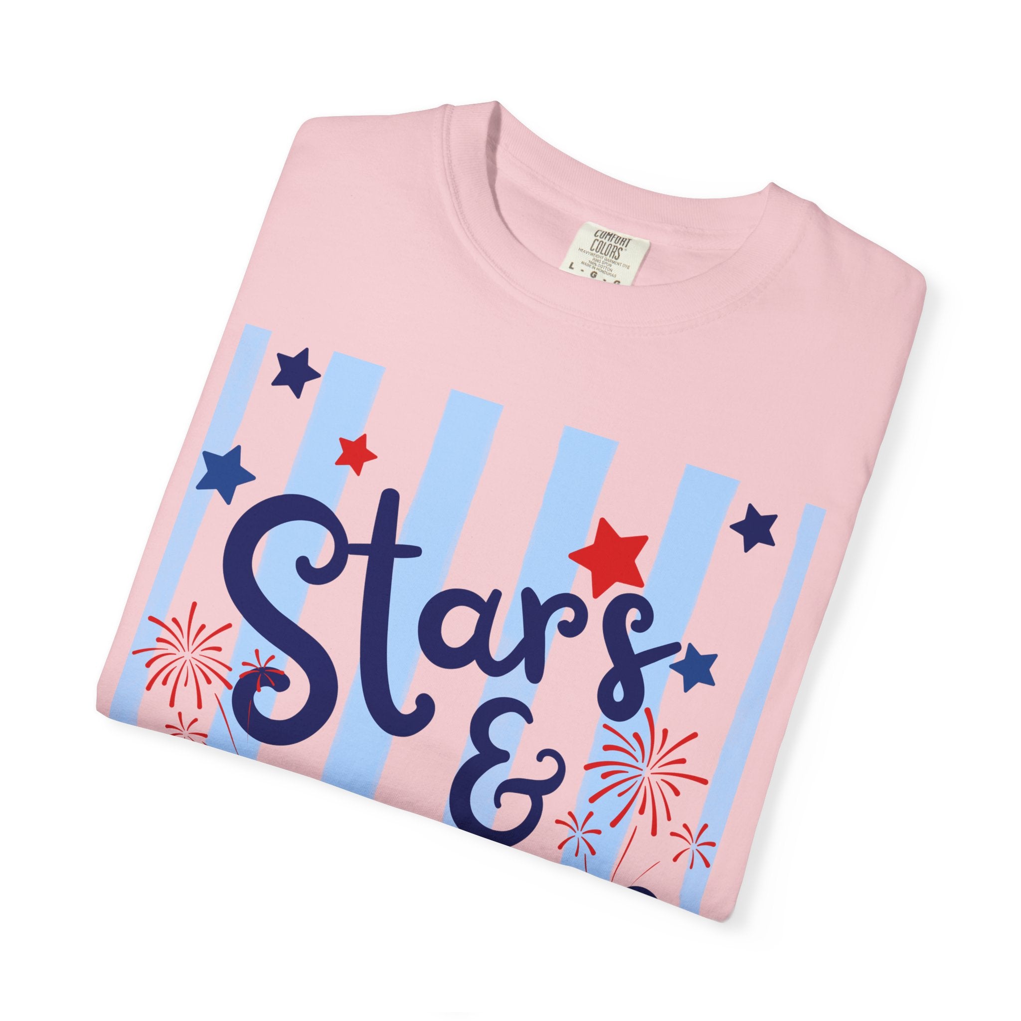 Stars & Stripes T-Shirt — Patriotic Fourth of July Tee