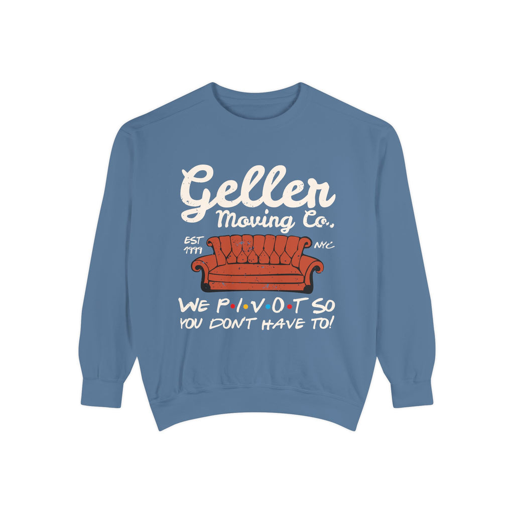 Friends Inspired Geller Moving Co. Pivot Crewneck Sweatshirt