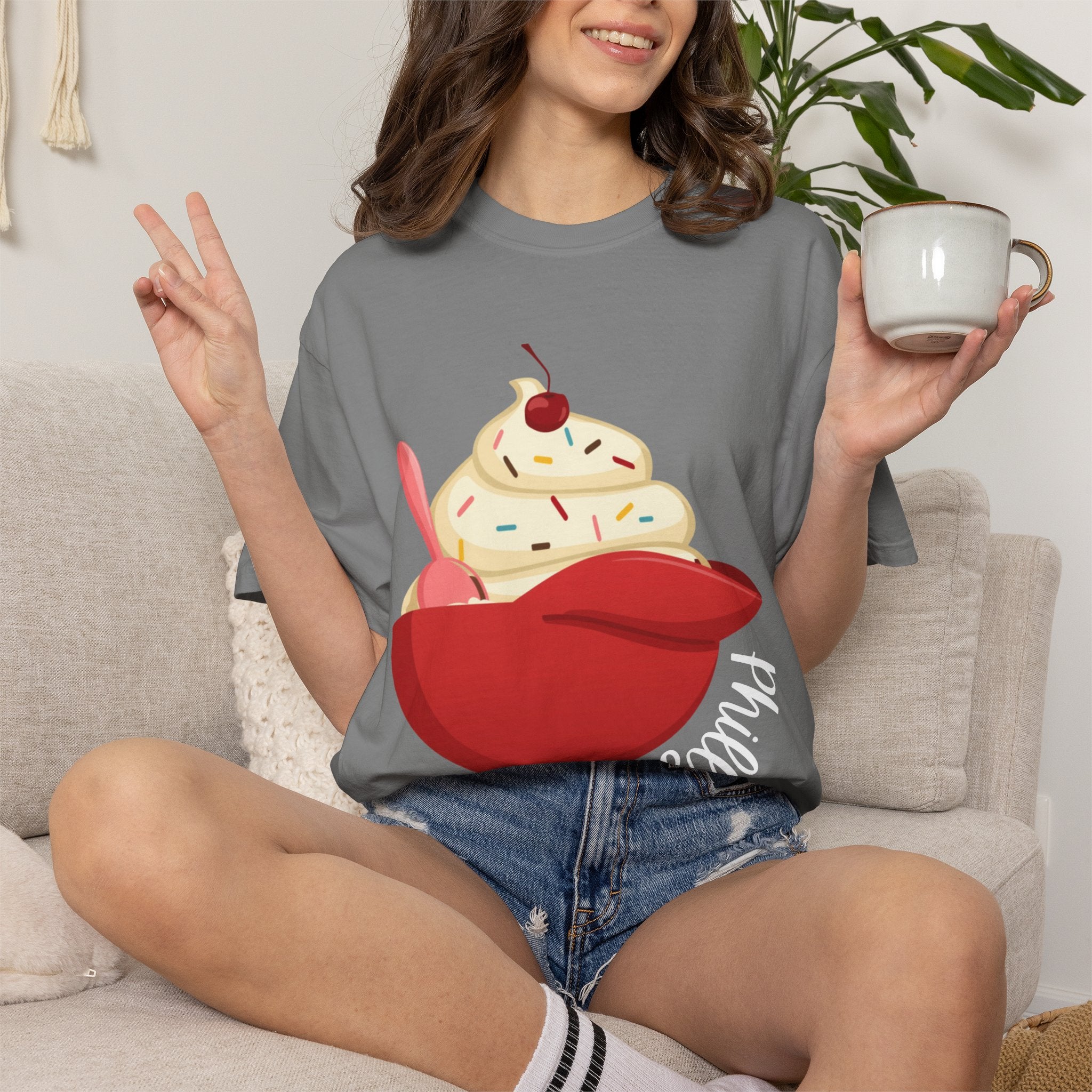 Philly Baseball Ice Cream Hat T-Shirt