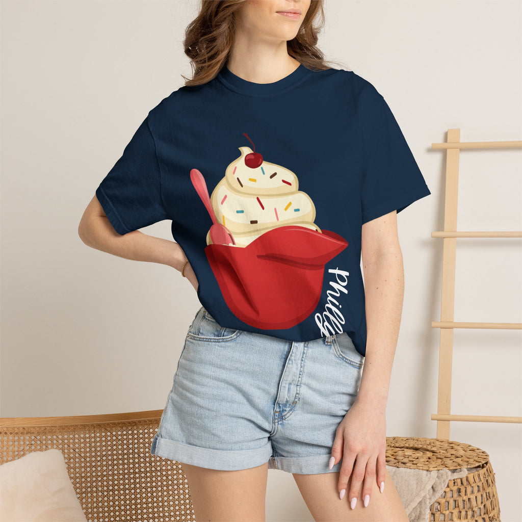 Philly Baseball Ice Cream Hat T-Shirt