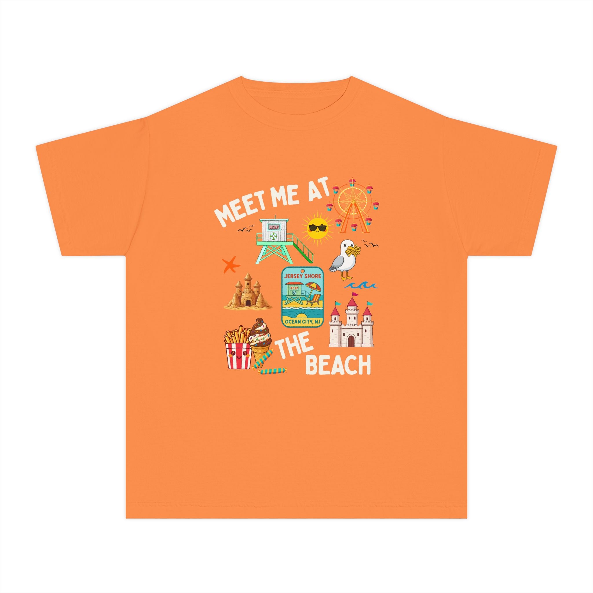 Youth "Meet Me At The Beach" Ocean City, NJ Tee