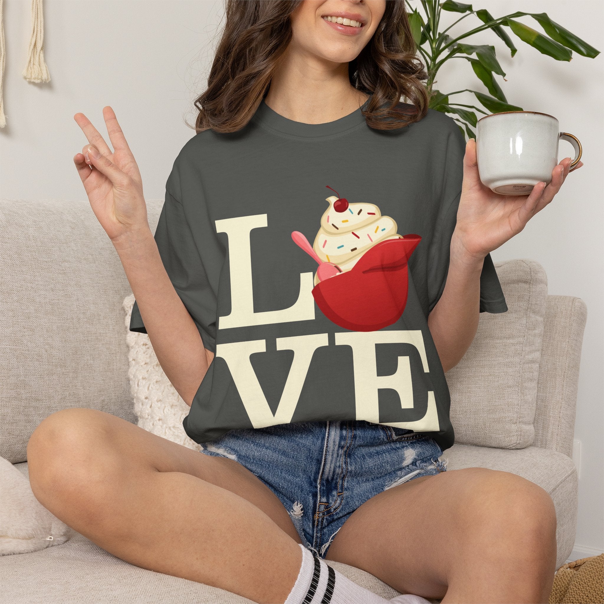 Philly LOVE Baseball Ice Cream Helmet T-shirt
