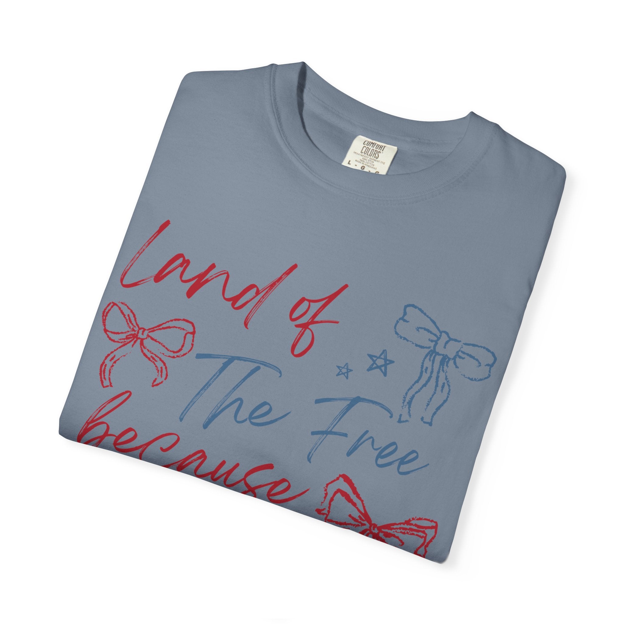 “Land of the Free Because of the Brave” Tee