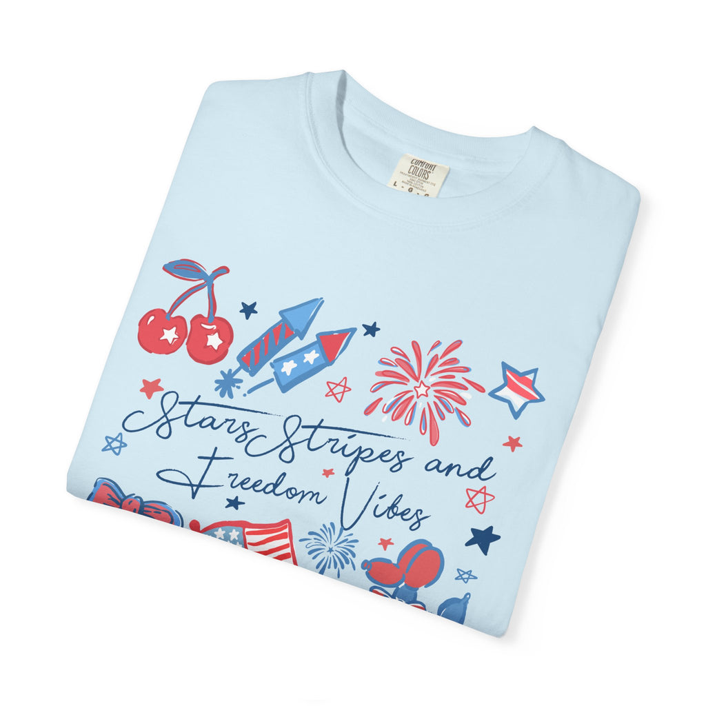 Stars, Stripes & Freedom Vibes Tee