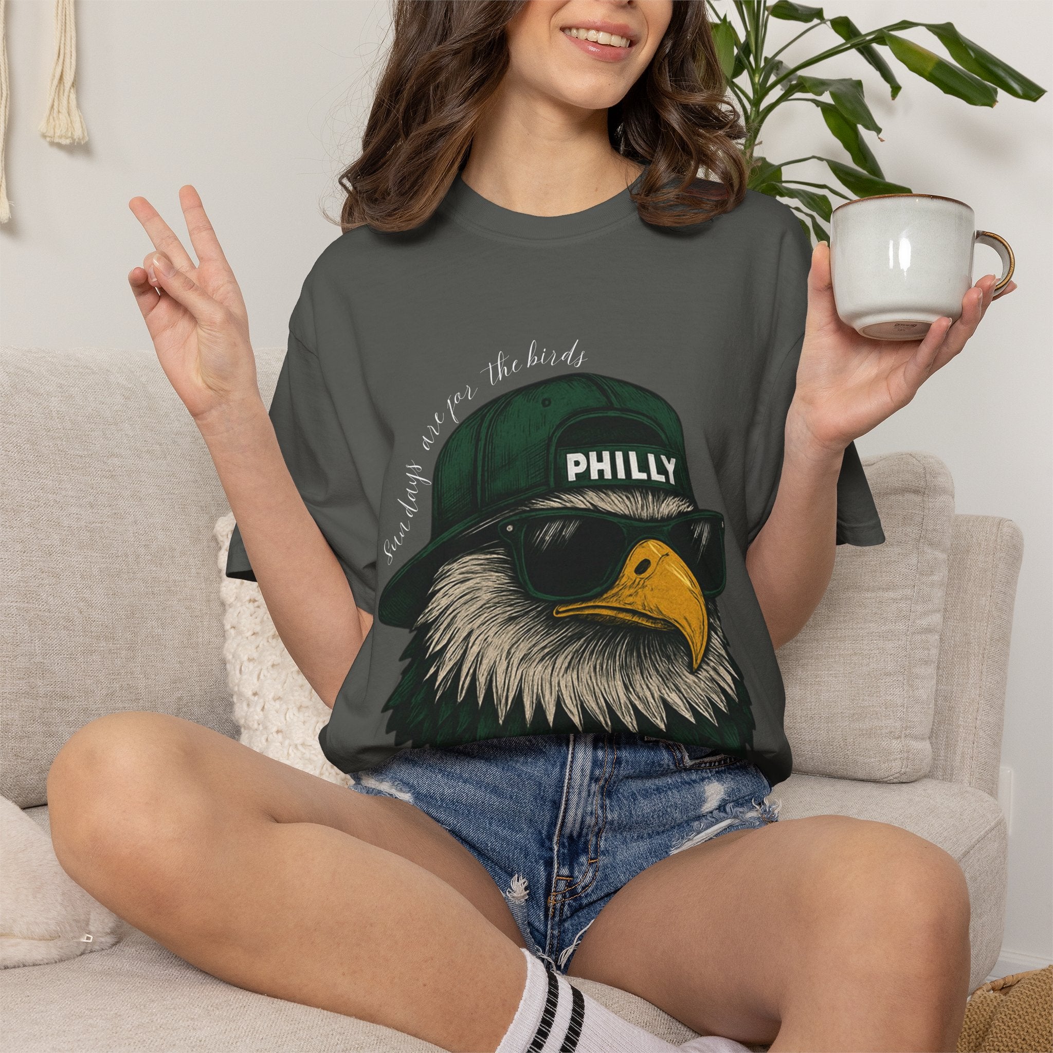 Philly Sunday are for the Birds Eagle Tee