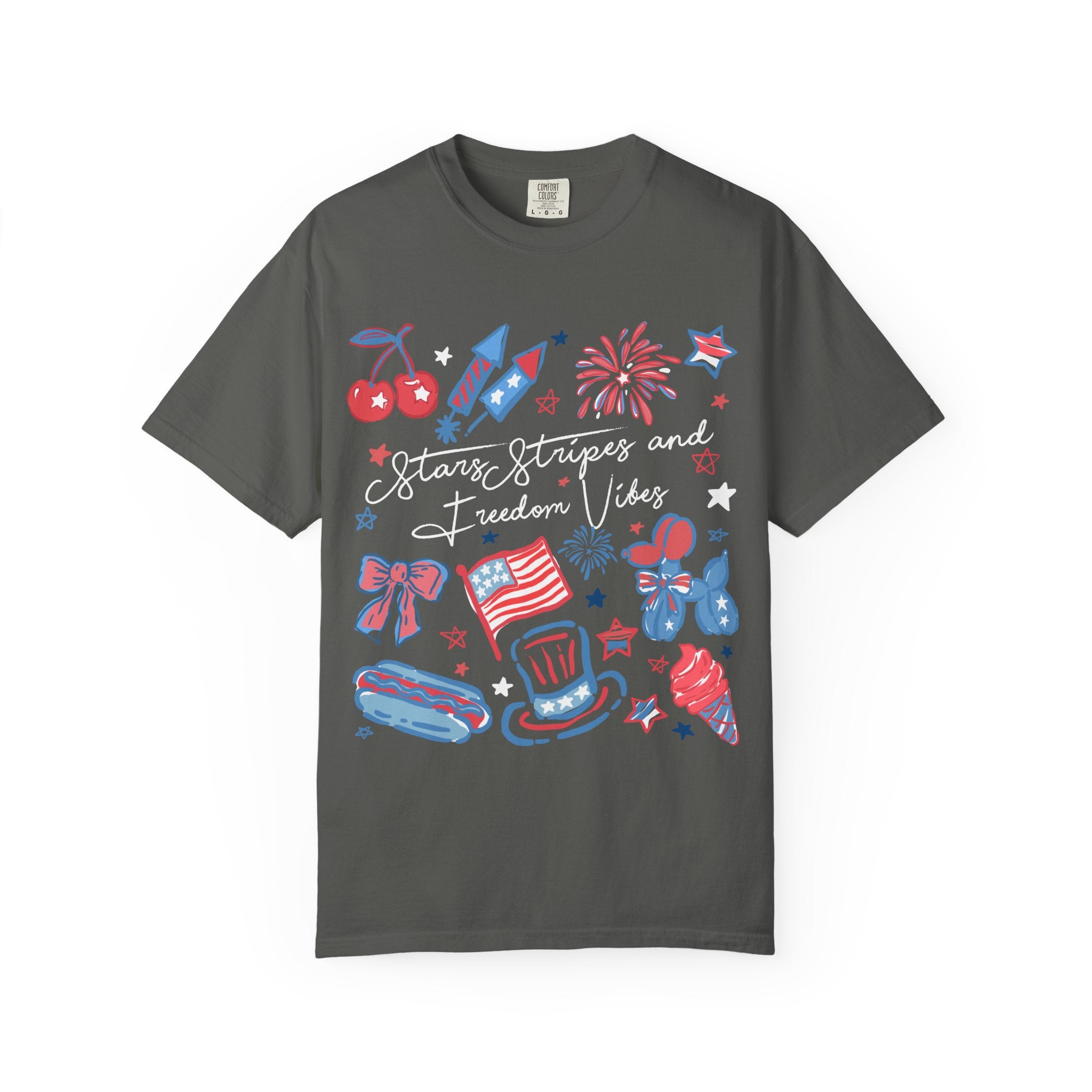 Stars, Stripes & Freedom Vibes Tee