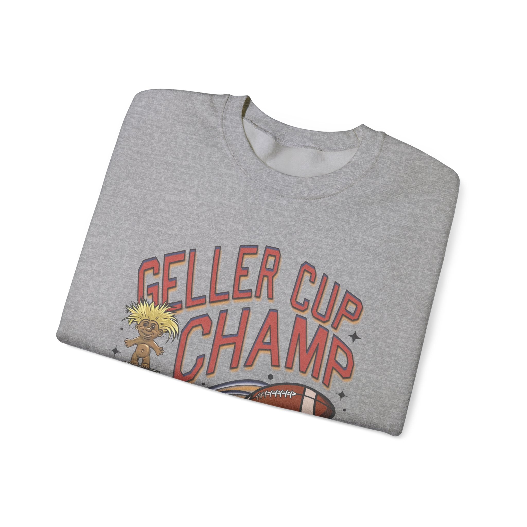 Friends Inspired Geller Cup Champ Crewneck Sweatshirt