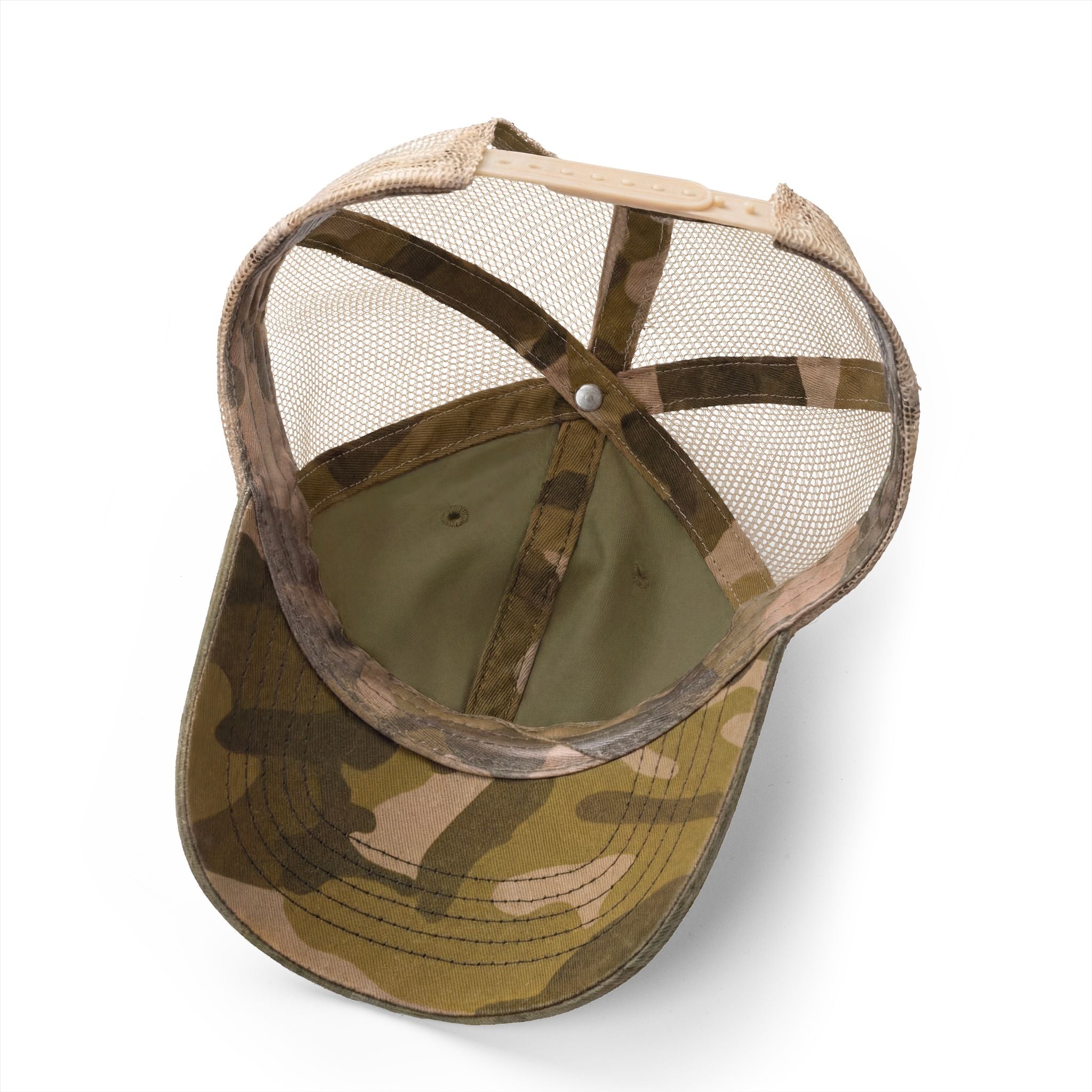 Salty Beach Washed Mesh-Back Cap