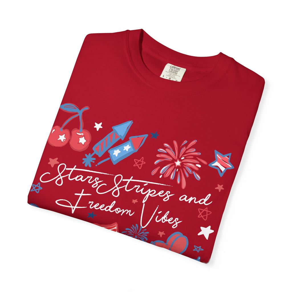 Stars, Stripes & Freedom Vibes Tee