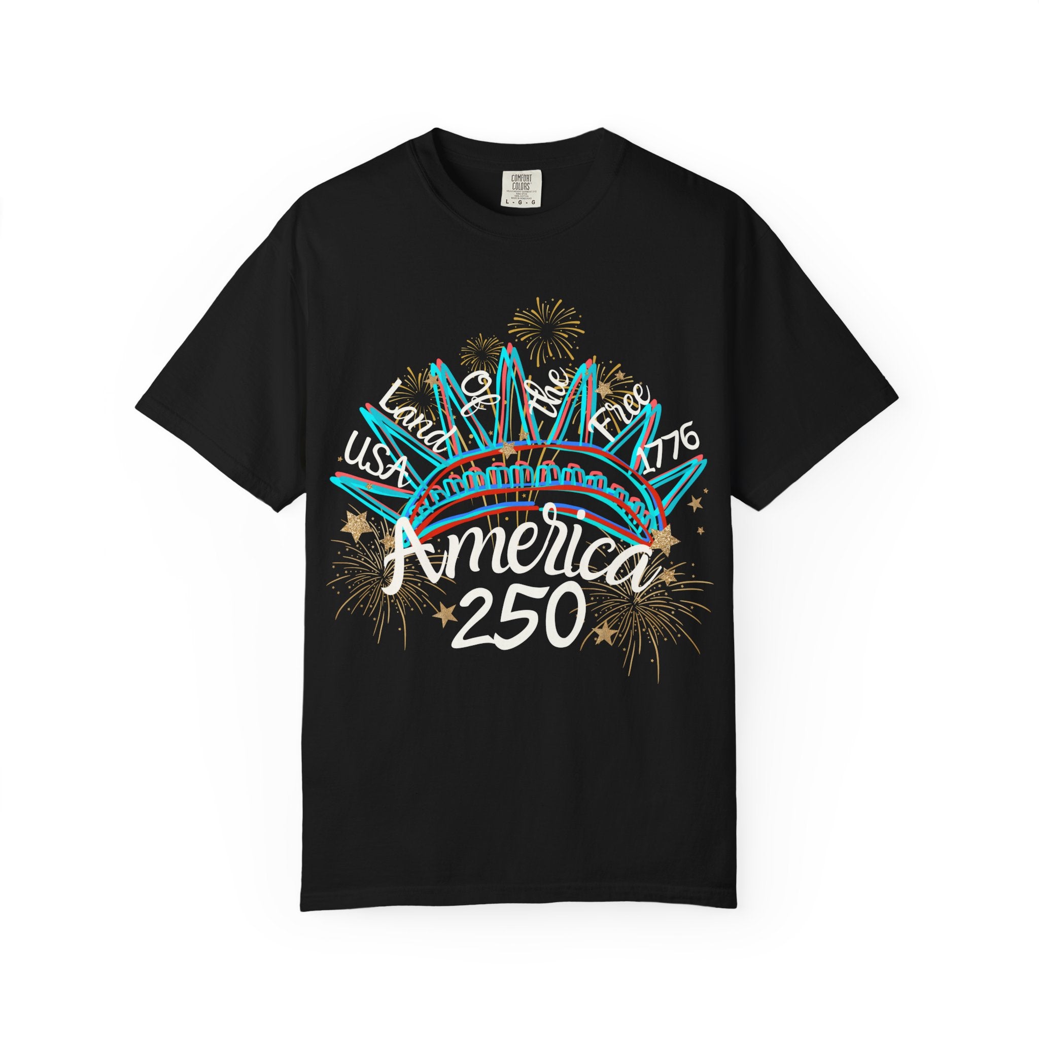 Lady Liberty America 250 Tee