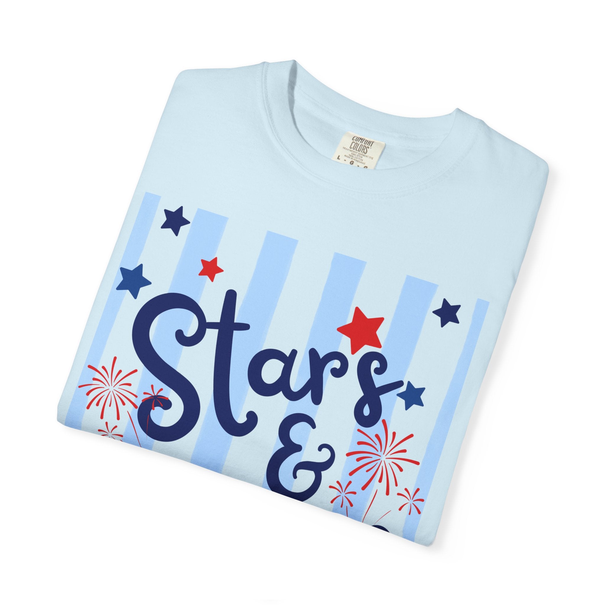 Stars & Stripes T-Shirt — Patriotic Fourth of July Tee
