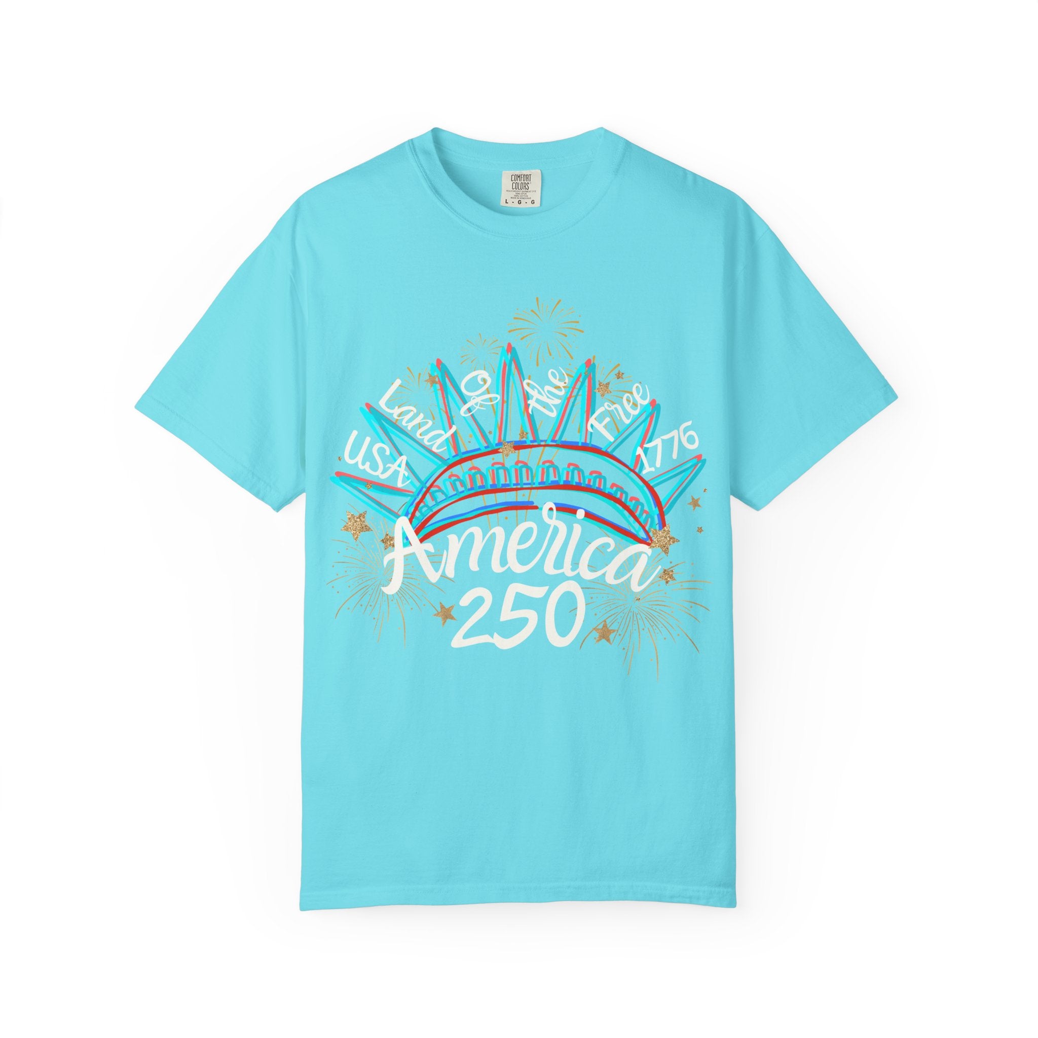 Lady Liberty America 250 Tee
