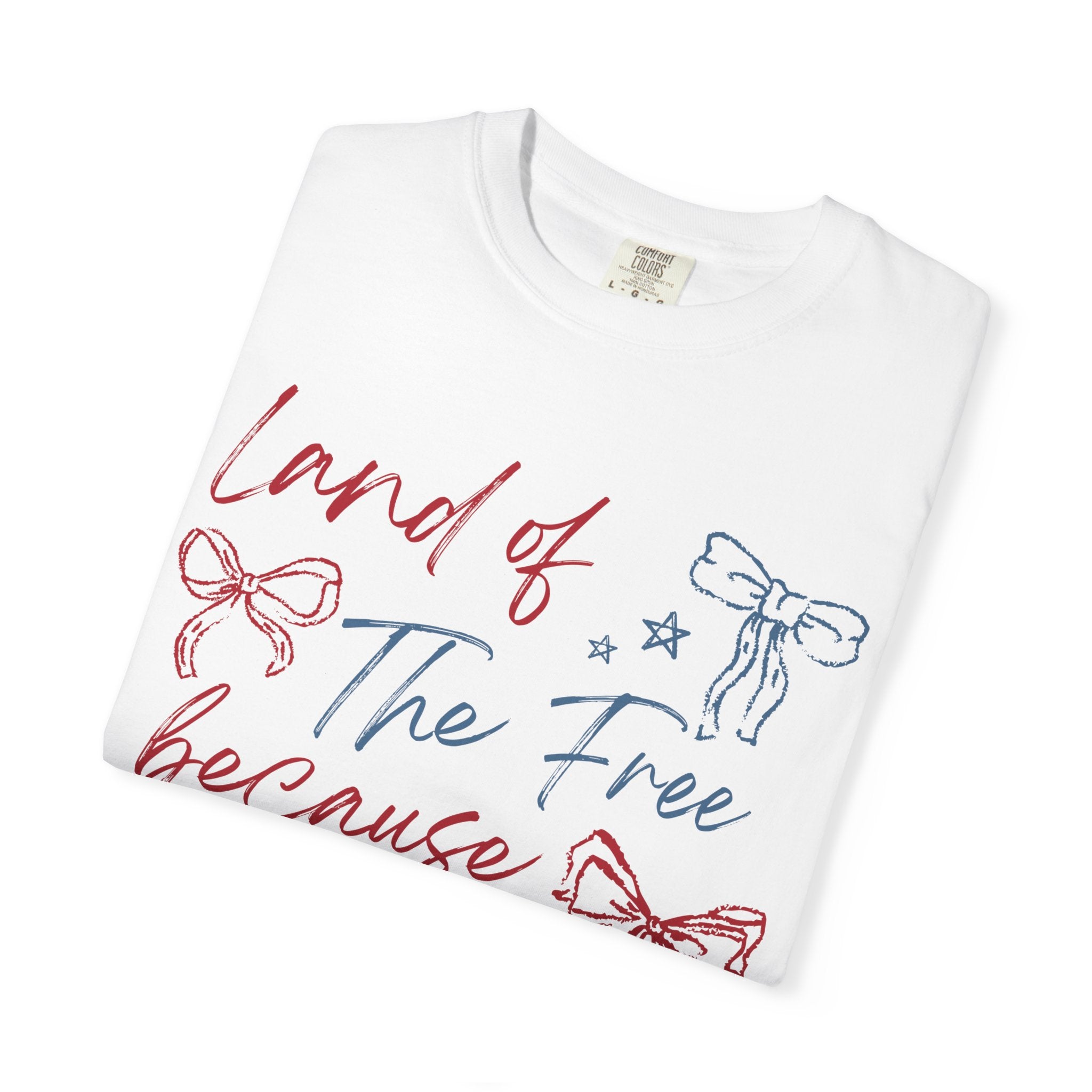 “Land of the Free Because of the Brave” Tee