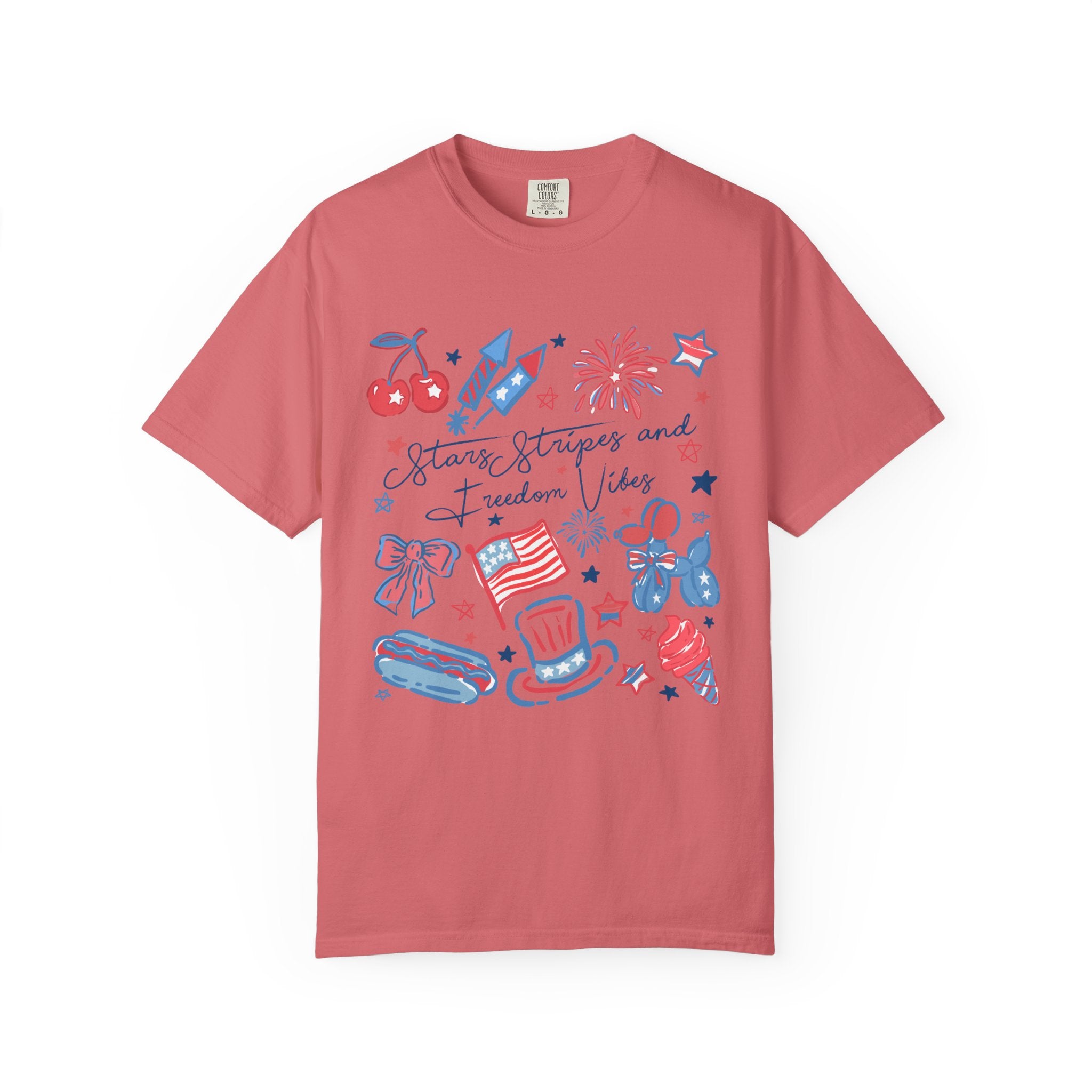 Stars, Stripes & Freedom Vibes Tee