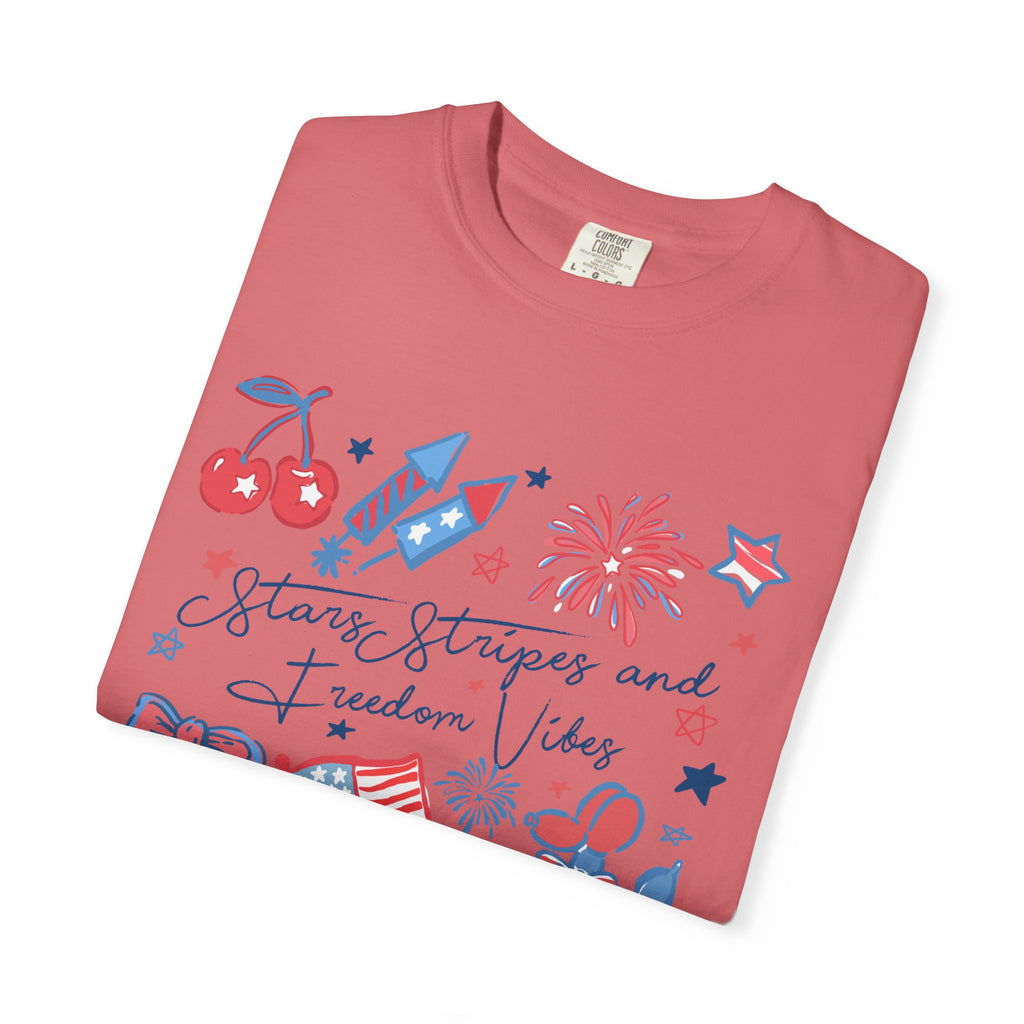 Stars, Stripes & Freedom Vibes Tee