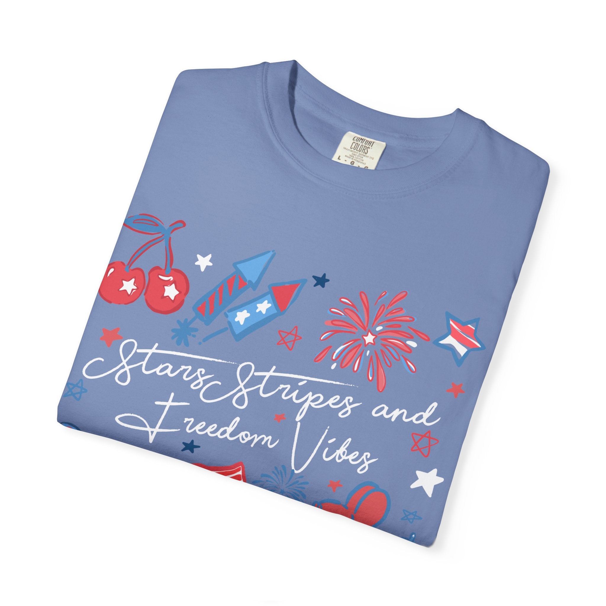 Stars, Stripes & Freedom Vibes Tee