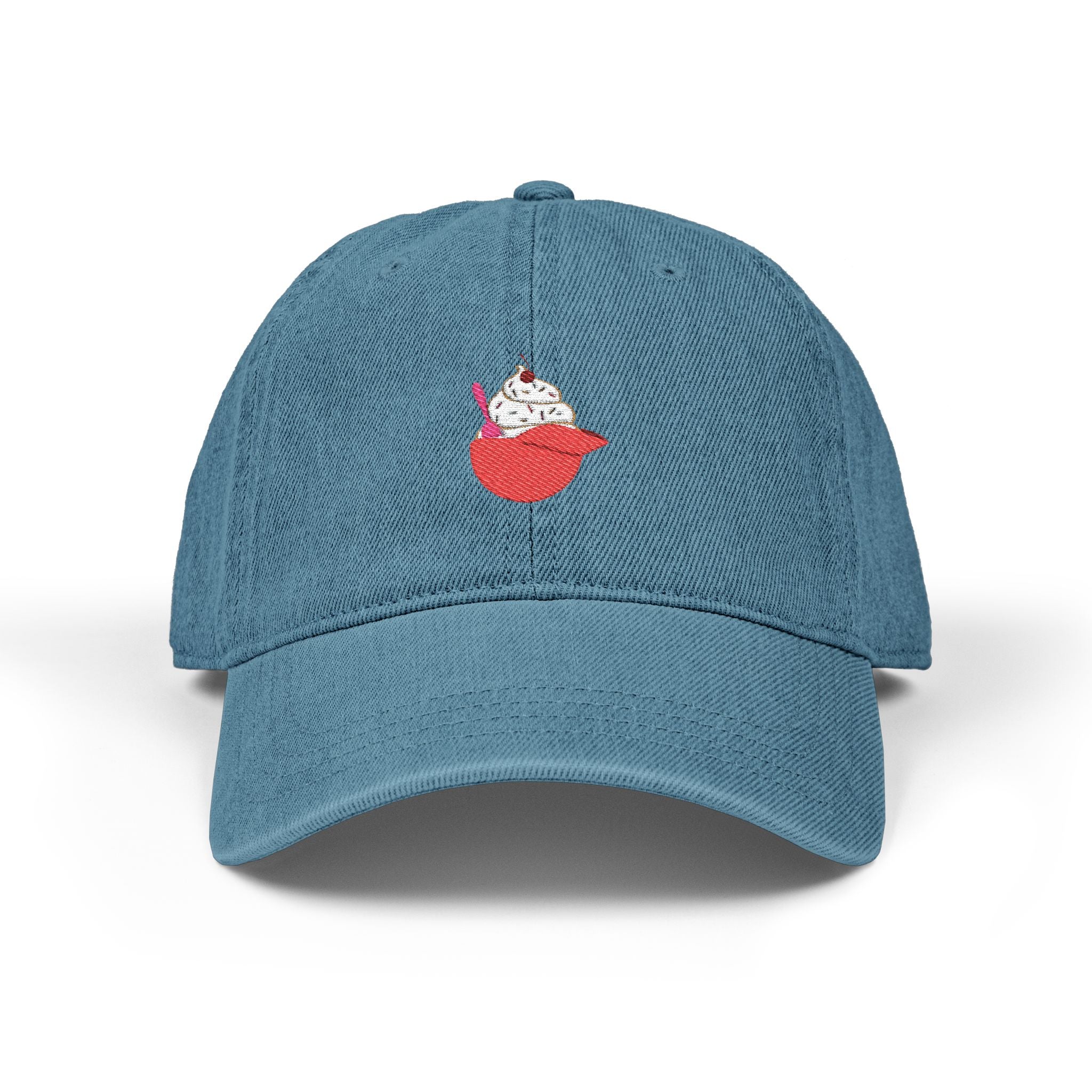 Philly Baseball Ice Cream Embroidered Denim Hat