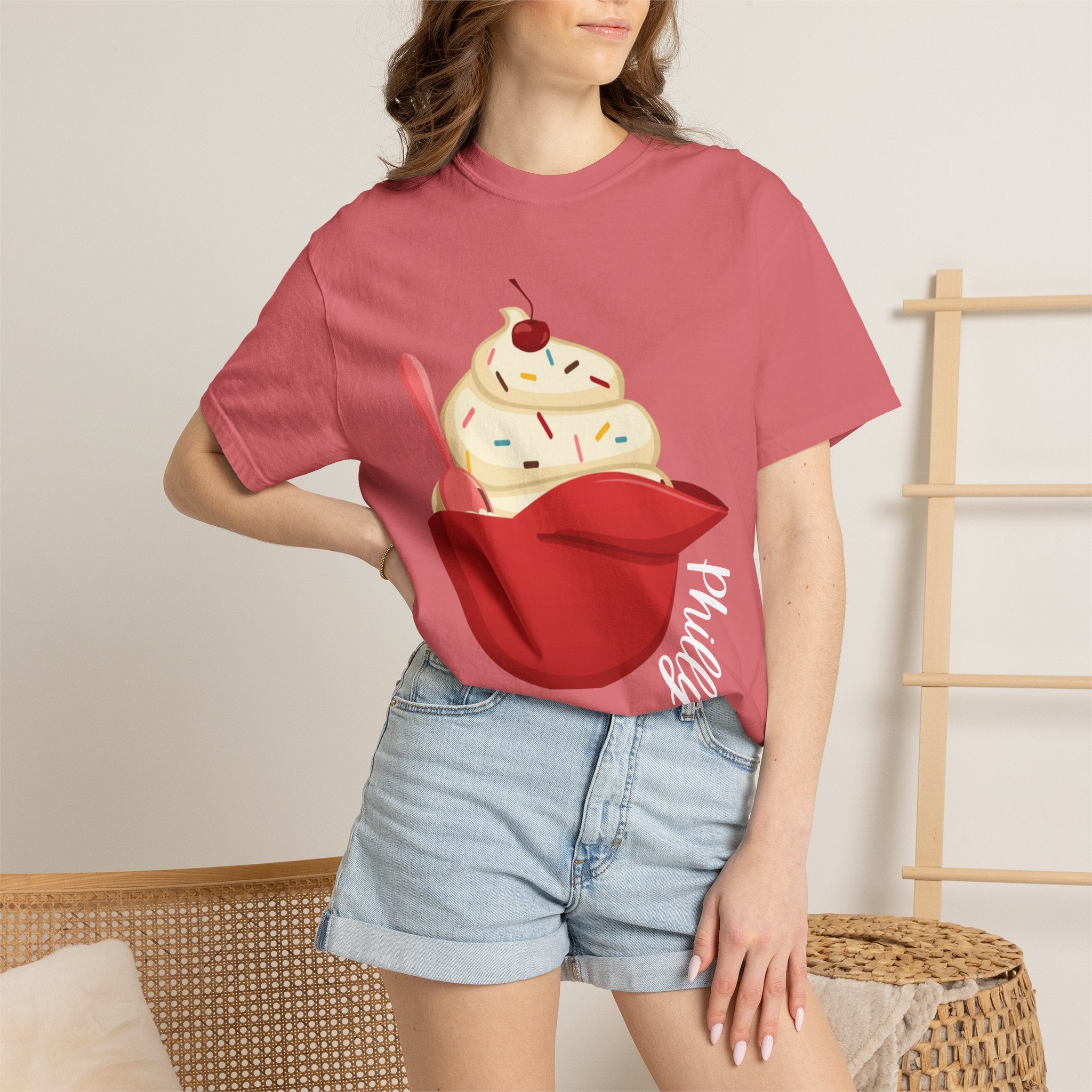 Philly Baseball Ice Cream Hat T-Shirt