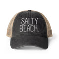 Salty Beach Washed Mesh-Back Cap