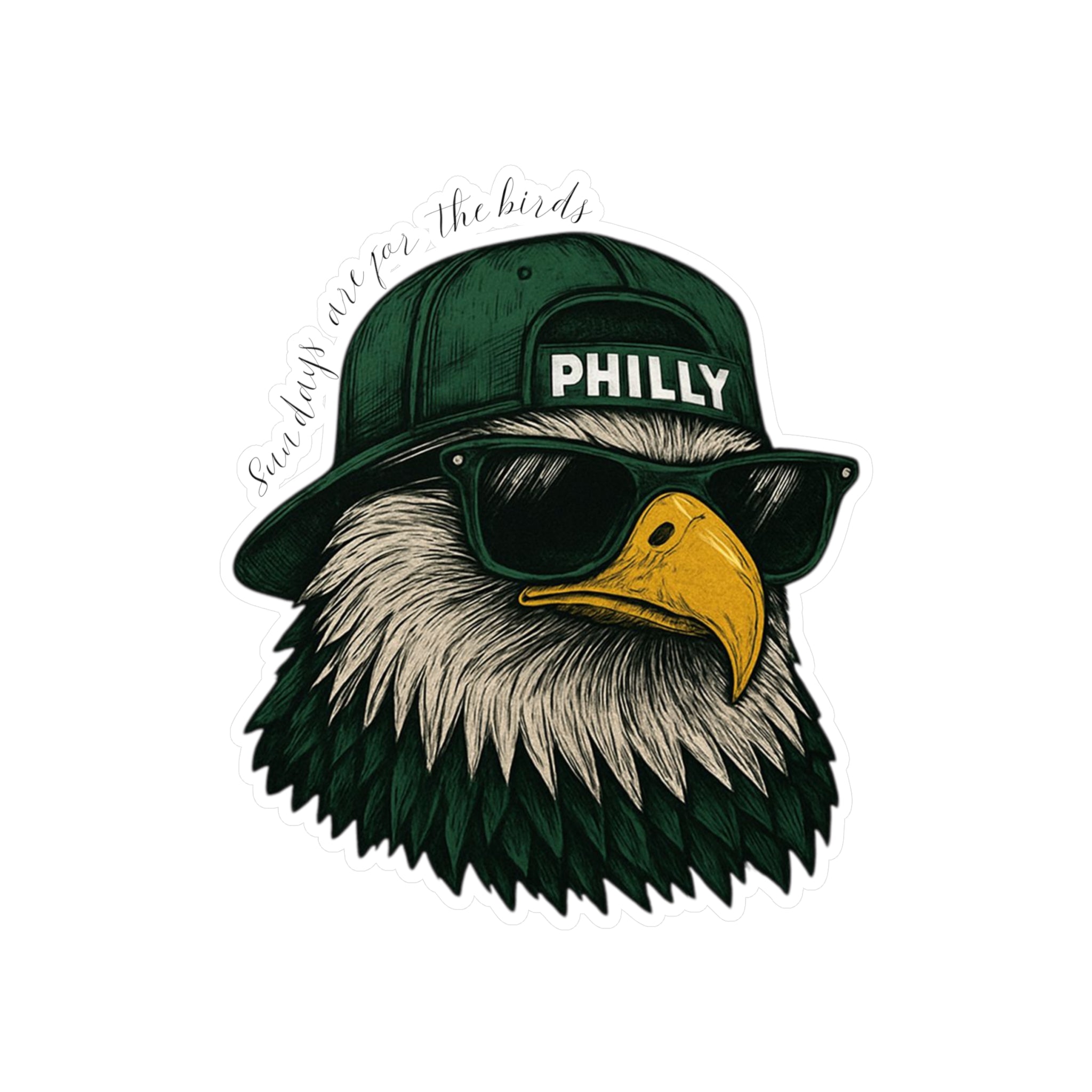 Philly Eagle Kiss-Cut Vinyl Decal
