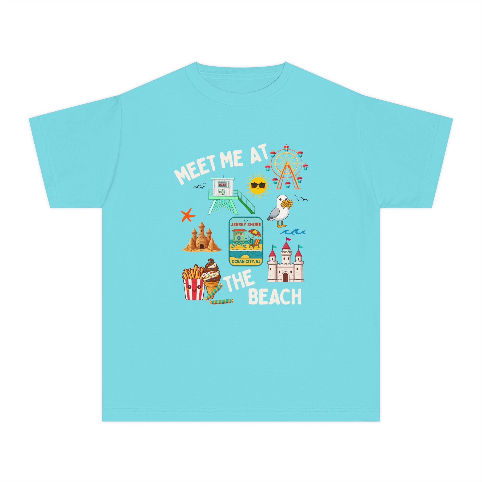 Youth "Meet Me At The Beach" Ocean City, NJ Tee